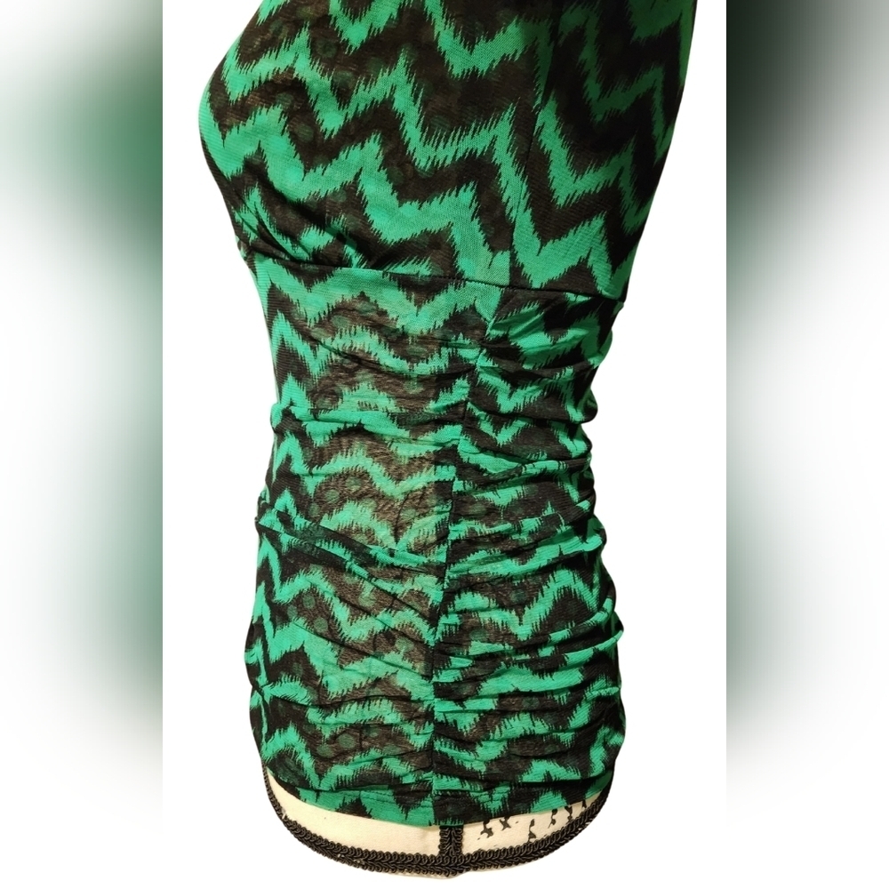 INC Long Sleeve V-neck Wrap Blouse - Picture 2 of 4
